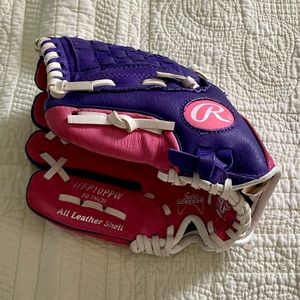 Rawlings Left Hand Throw T-Ball Glove Size 10 inches